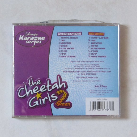 Karaoke The Cheetah Girls 2 CD - Picture 2 of 5
